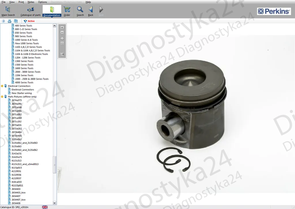 PERKINS SPI EPC Silniki Schematy Serwisówki Katalog Części Instrukcje Napraw