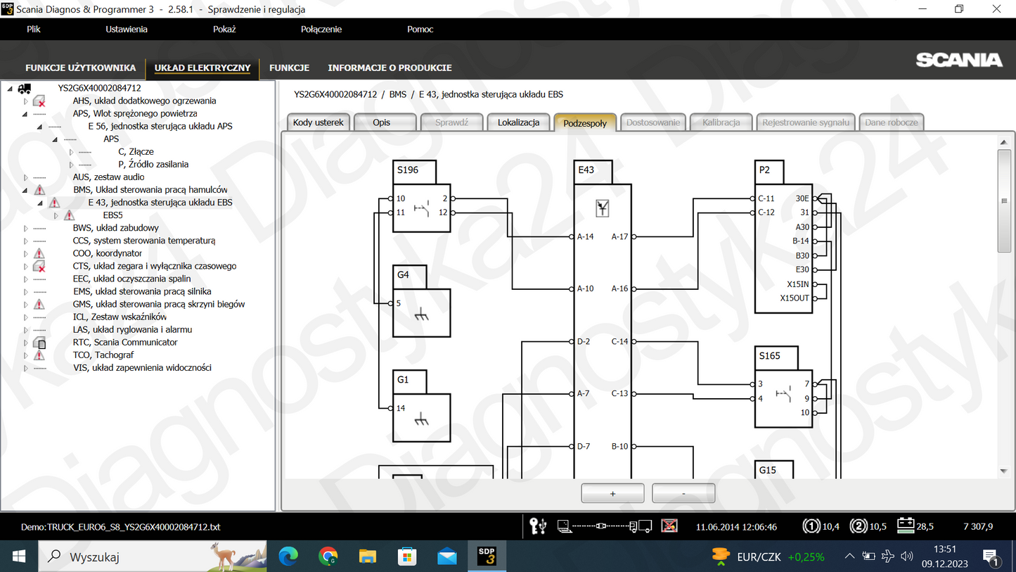 ZESTAW DIAGNOSTYCZNY Linde CANBOX USB Serwisówka ASO Wózki Widłowe + Laptop