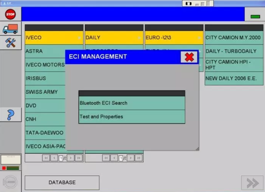 ZESTAW DIAGNOSTYCZNY Iveco ECI Eltrac EasyBus Ciężarowe Autobusy OBD2