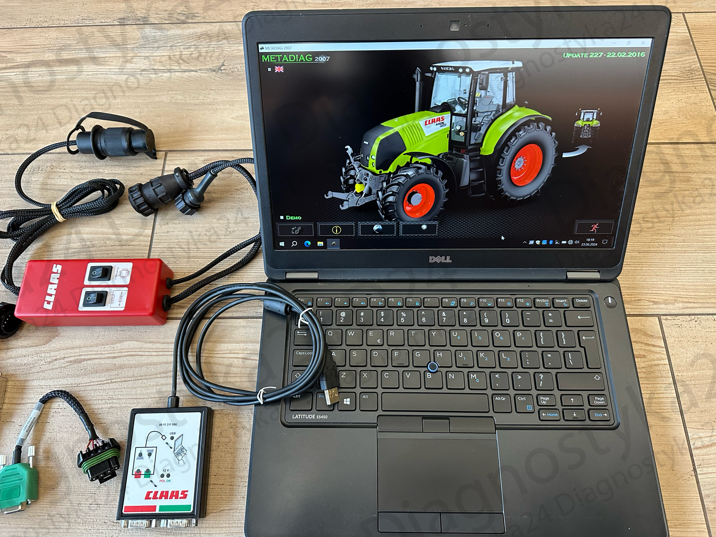 ZESTAW Metadiag 2007 Muxy Meta Starsze Ciągniki Claas Renault GWAR24 AGRO