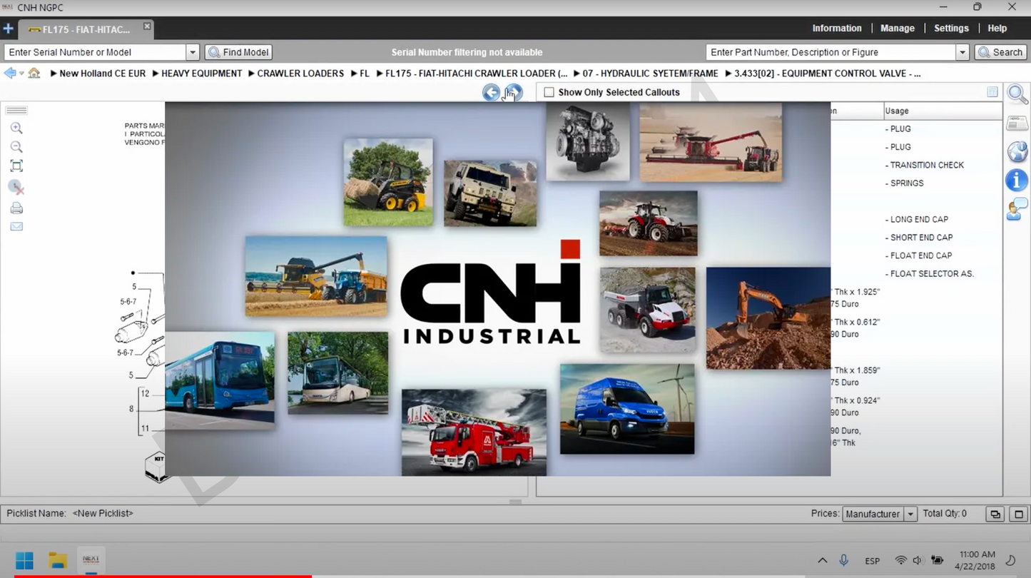 KATALOG CZĘŚCI Case Maszyny Rolnicze CNH NGPC