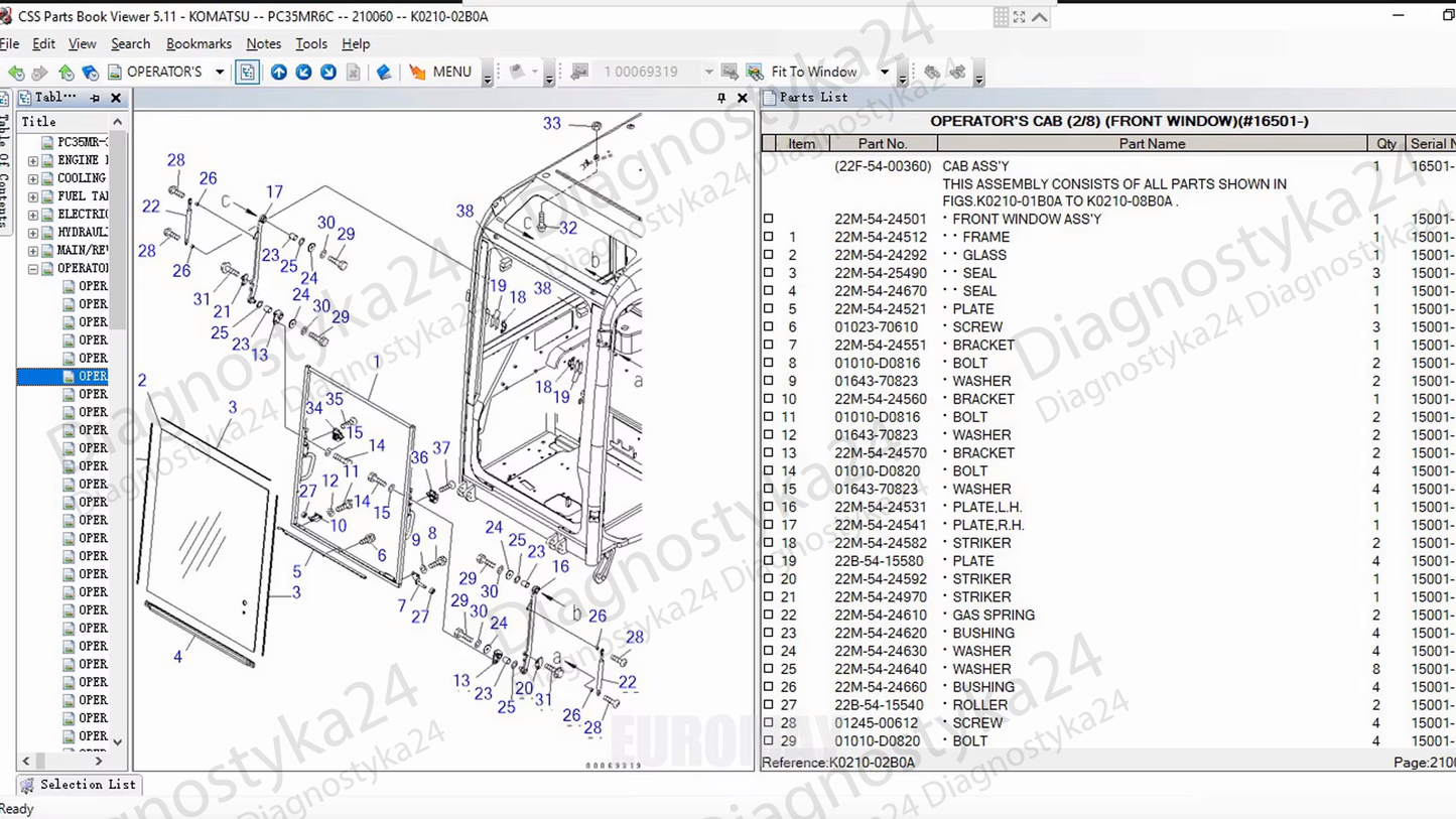 KOMATSU Serwisówki Instrukcje Napraw Service Manuale PDF PACZKA DUŻA