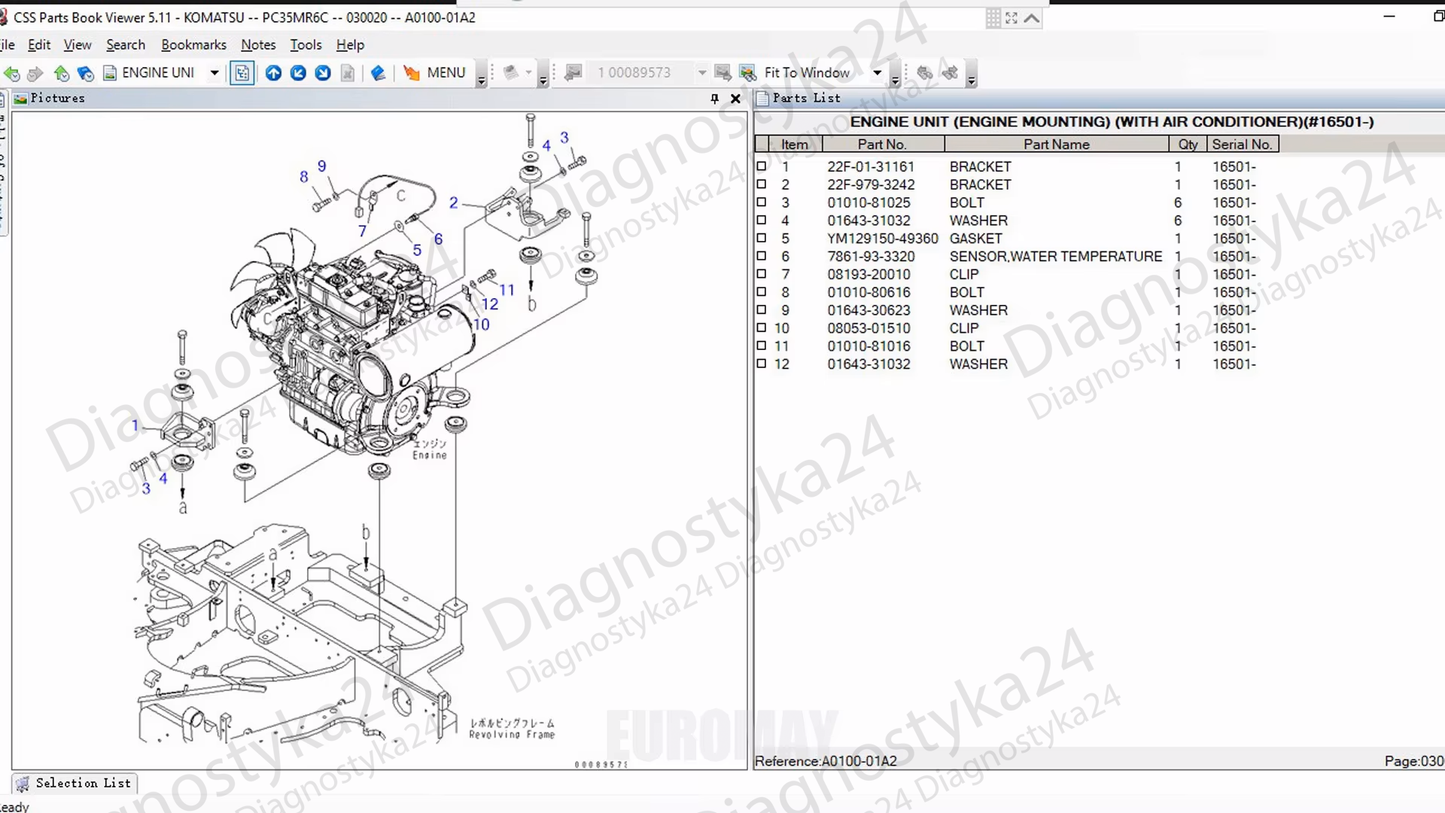 KOMATSU Serwisówki Instrukcje Napraw Service Manuale PDF PACZKA DUŻA