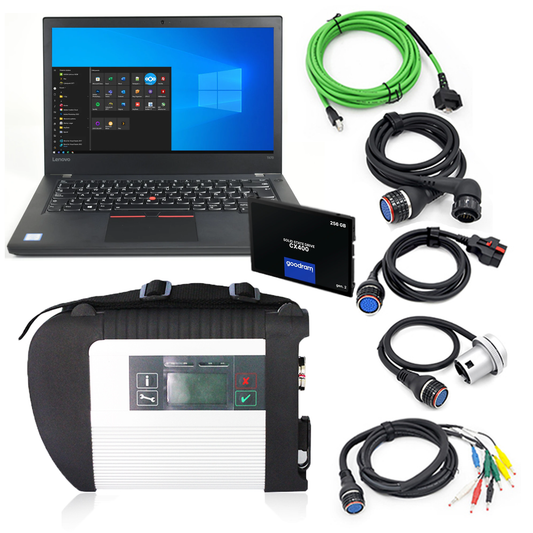 MB Star SD Connect Diagnosis Xentry GOTOWY Zestaw DoIP C4 OBD 2023/09